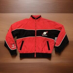 Vintage Bill Elliott Jacket Mens NASCAR Racing Chase Authentics Size Medium NEW
